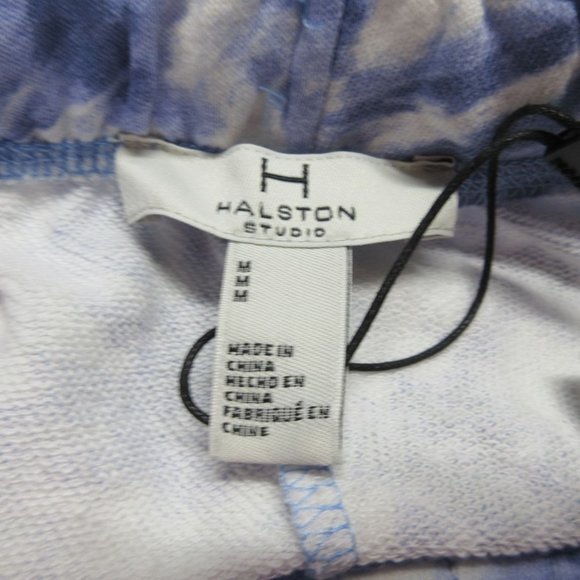 Halston tie dye French terry drawstring Riviera‎ shorts - Picture 13 of 14